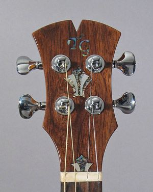 Headstock with lovely inlays