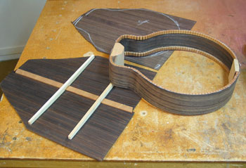 Front, back, and side parts for Mandonator 8